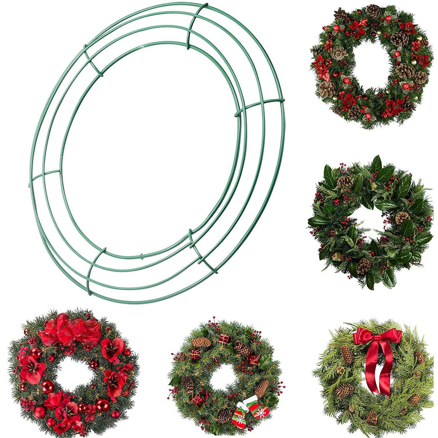 A25F-14 Zoll Draht-Kranzrahmen – Wreath Form Wire Bewertung und Preis