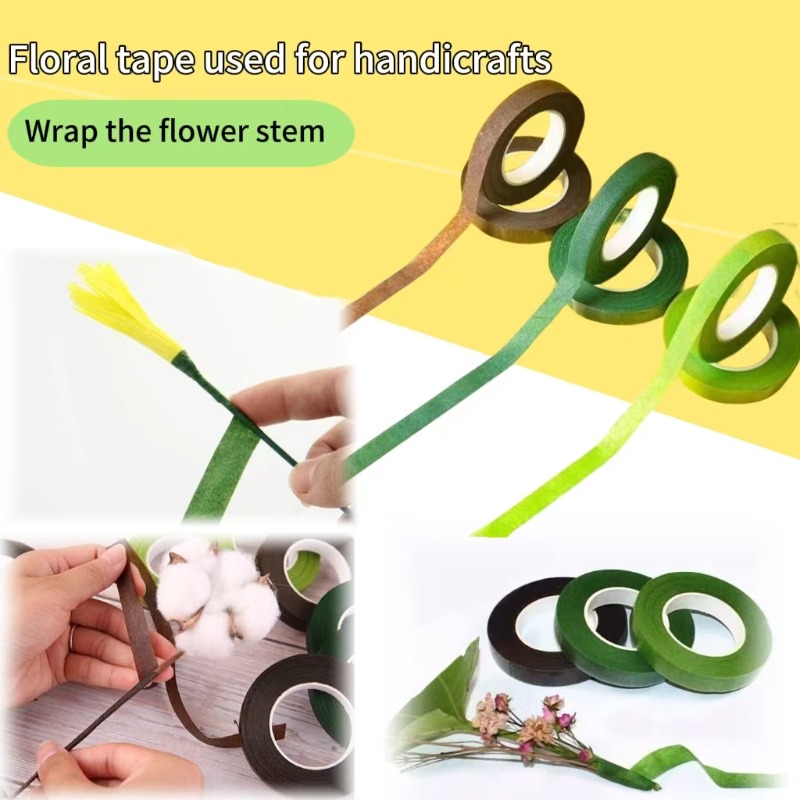 1–12 Rollen grünes Blumenstrau – Floral Tape Green Bewertung und Preis