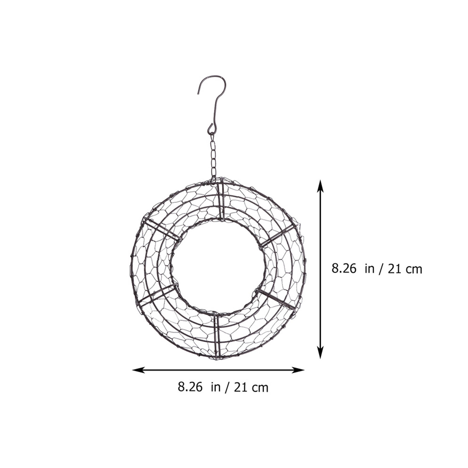 Runder Eisenkranzrahmen für Su – Wreath Form Wire Bewertung und Preis
