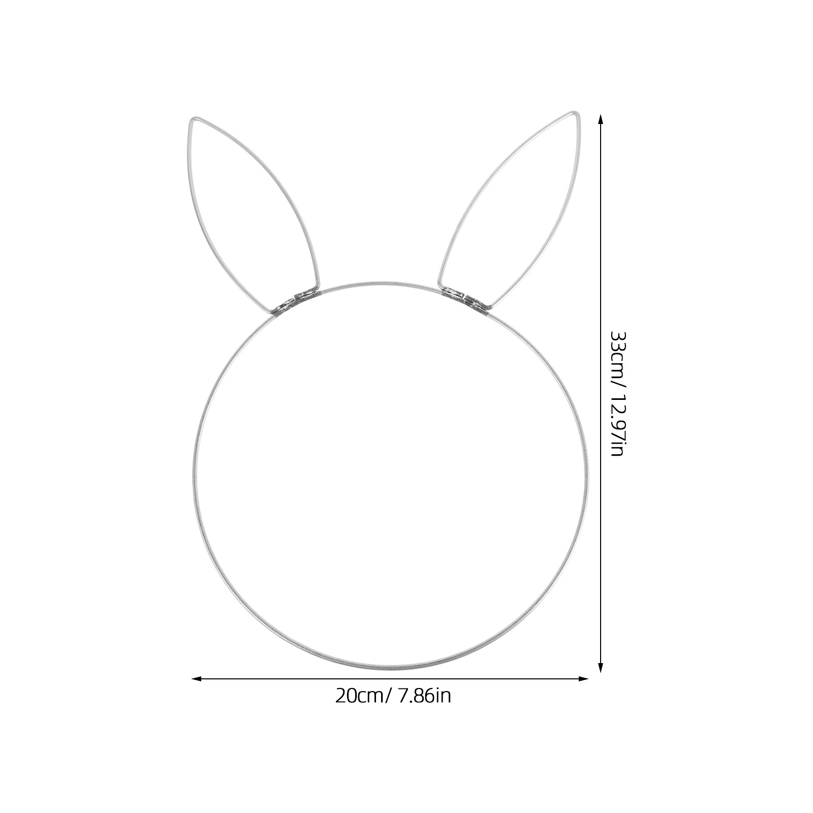 Kaninchenkopf-Eisenring, Metal – Wreath Form Wire Bewertung und Preis
