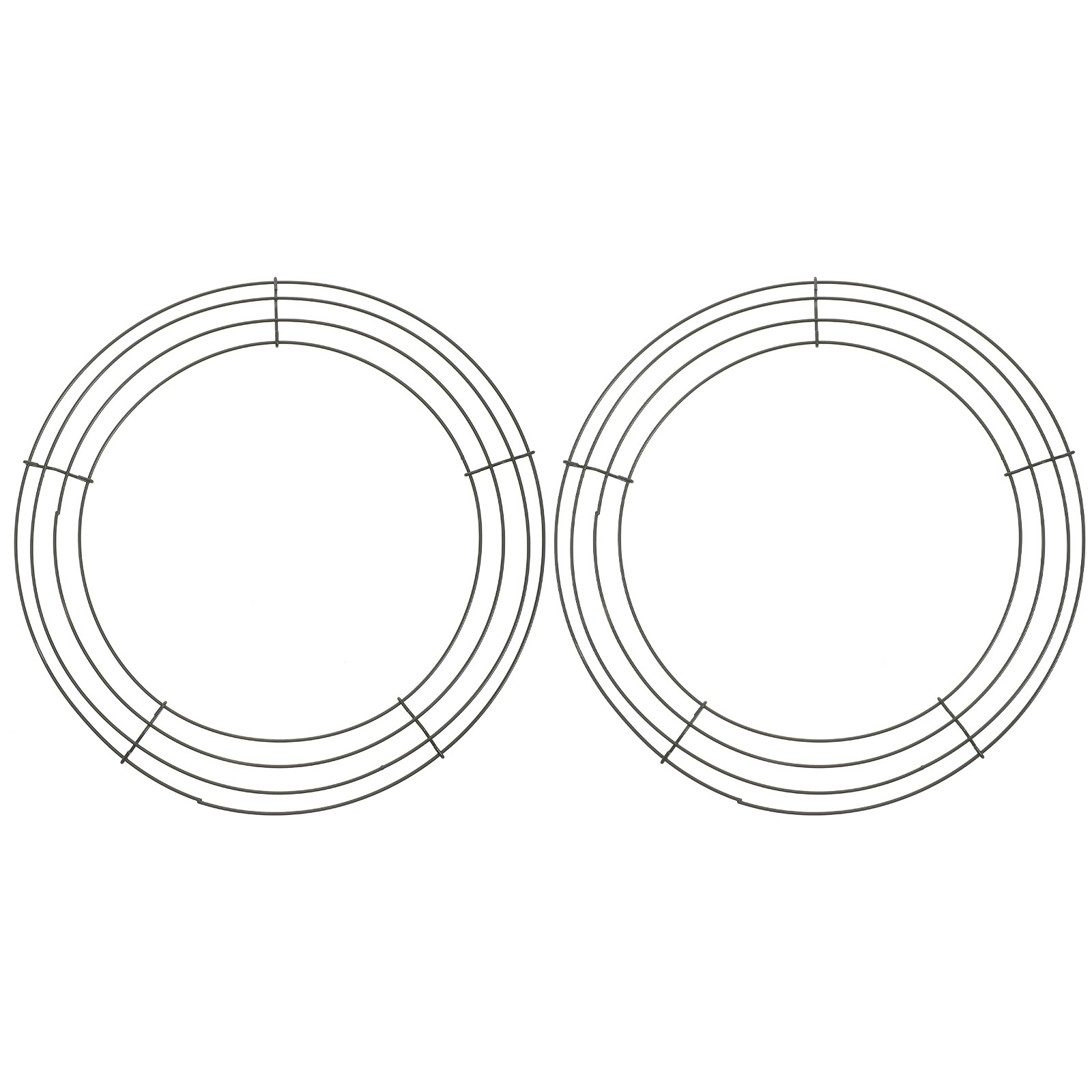 2 Stück Metall-Kranzrahmen, Ro – Wreath Form Wire Bewertung und Preis