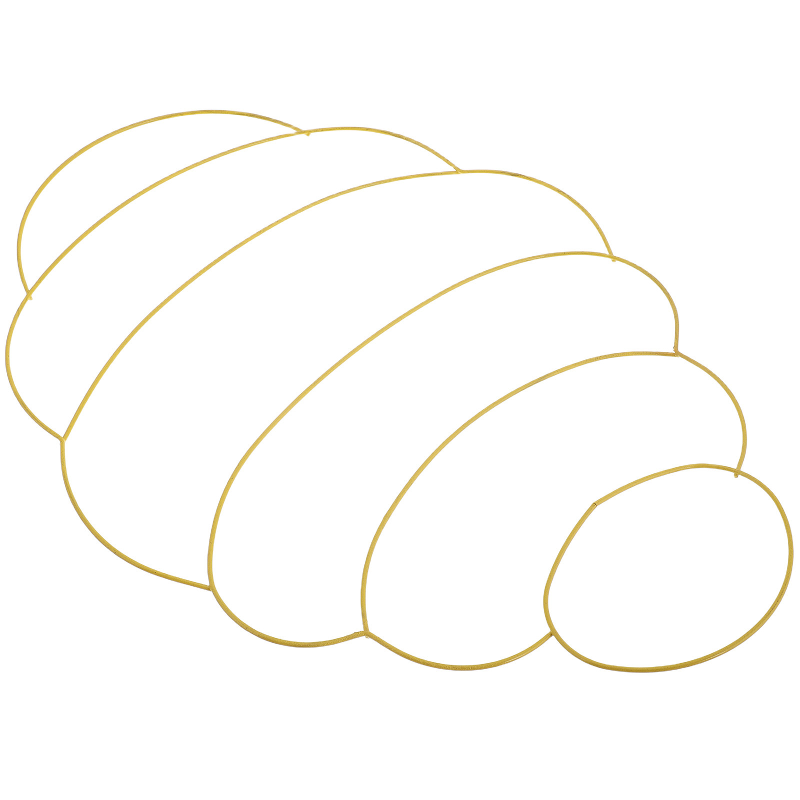 Eisen-Bienenstock-Kranzrahmen, – Wreath Form Wire Bewertung und Preis