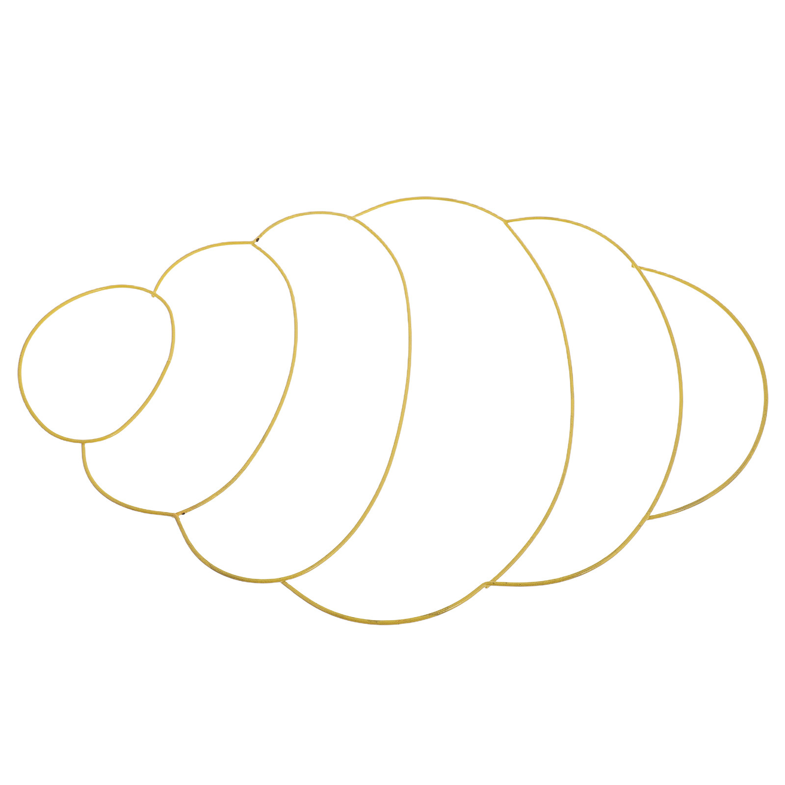 Eisen-Bienenstock-Kranzrahmen, – Wreath Form Wire Bewertung und Preis
